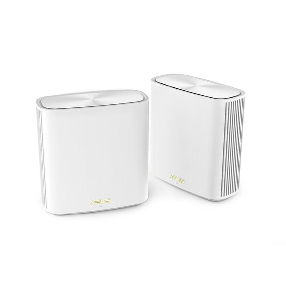 ASUS ZenWi-Fi Whole-Home Dual-Band Mesh Wi-Fi 6 System XD6 White - 2 Pack, Coverage up to 5, 400 sq. ft. & 4+ Rooms, 5400Mbps, AiMesh, Lifetime Free Internet Security, Parental Control, Easy Setup
