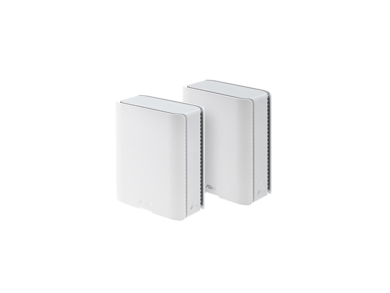 ASUS ZenWiFi BT10 Tri-band WiFi 7 Mesh, 18 Gbps, 6000 sq.ft (2pk), Dual 10G Ports, Security and Parental Controls Included, Smart Home Master SSIDs, 4G & 5G Mobile Tethering