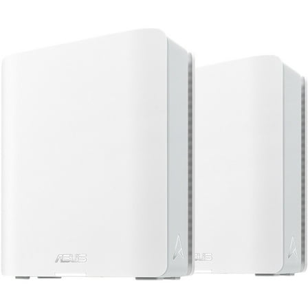 ASUS ZenWiFi BT6 Tri-Band WiFi 7 Mesh, 5800 sq ft, 2-pack, 2.5G WAN, Subscription-Free Security & Parental Controls