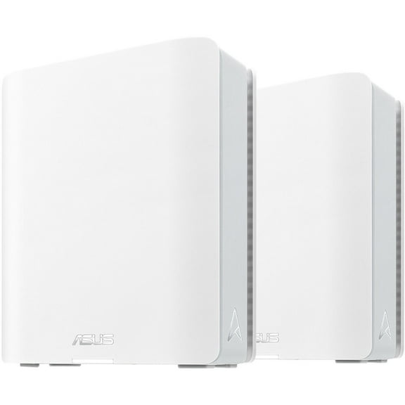 ASUS ZenWiFi BT6 Tri-Band WiFi 7 Mesh, 5800 sq ft, 2-pack, 2.5G WAN, Subscription-Free Security & Parental Controls