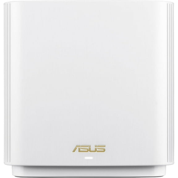 ASUS ZenWiFi XT9 AX7800 Tri-Band WiFi6 Mesh WiFiSystem (1Pack), 802.11ax, up to 2850 sq ft & 4+ Rooms, AiMesh, Lifetime Free Internet Security, Parental Controls, 2.5G WAN Port, UNII 4, White