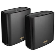 ASUS ZenWiFi XT9 AX7800 Wireless Tri-Band Gigabit Mesh Wi-Fi System, Charcoal, 2-Pack