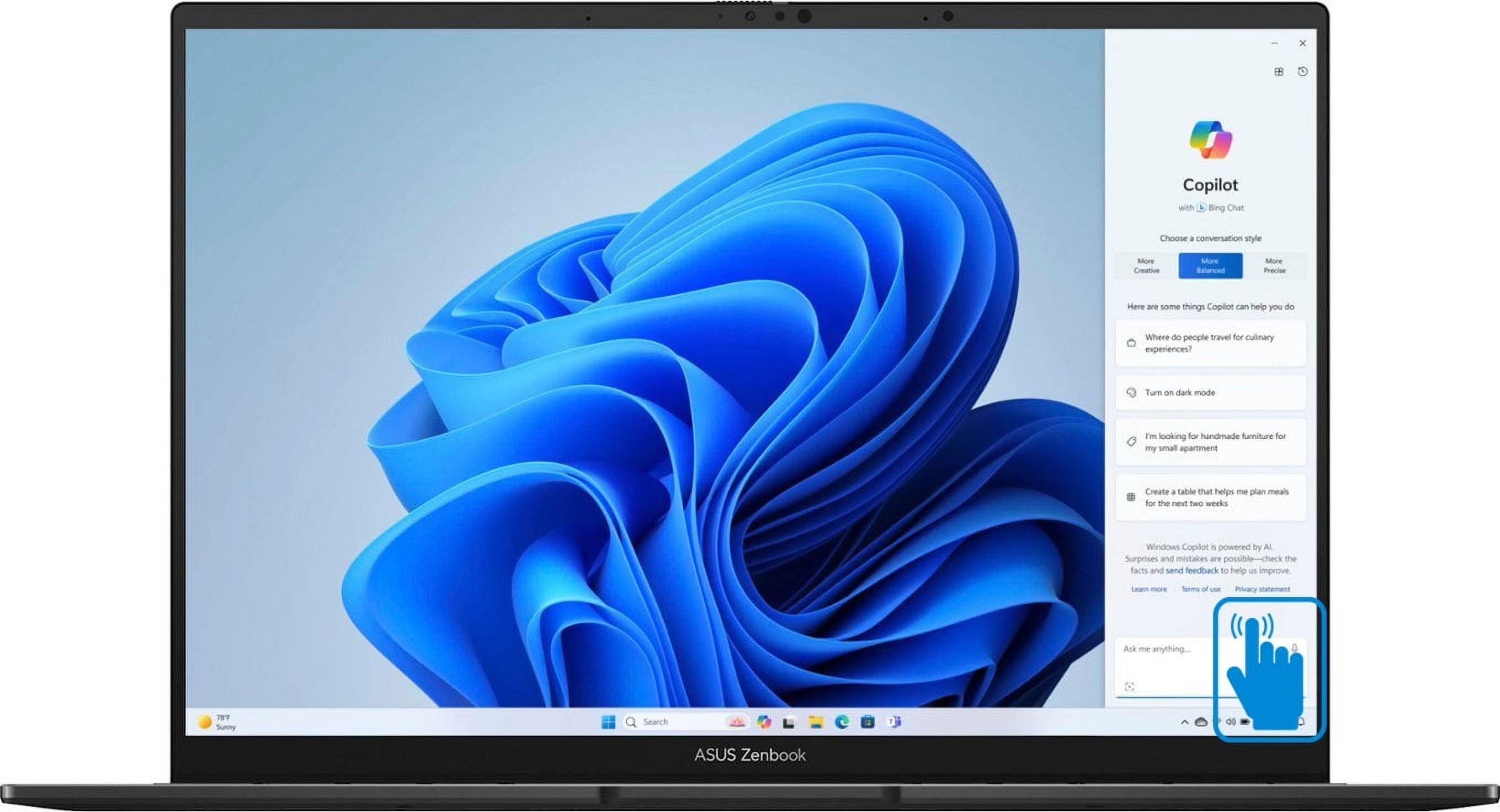 ASUS Zenbook 14 Home/Business Laptop (Intel Ultra 5-125H 14-Core, 8GB LPDDR5X 7466MHz RAM, 512GB PCIe SSD, Intel Graphics, 14.0in 60 Hz Touch Wide UXGA (1920x1200), Wifi, Bluetooth, Win 11 Pro)