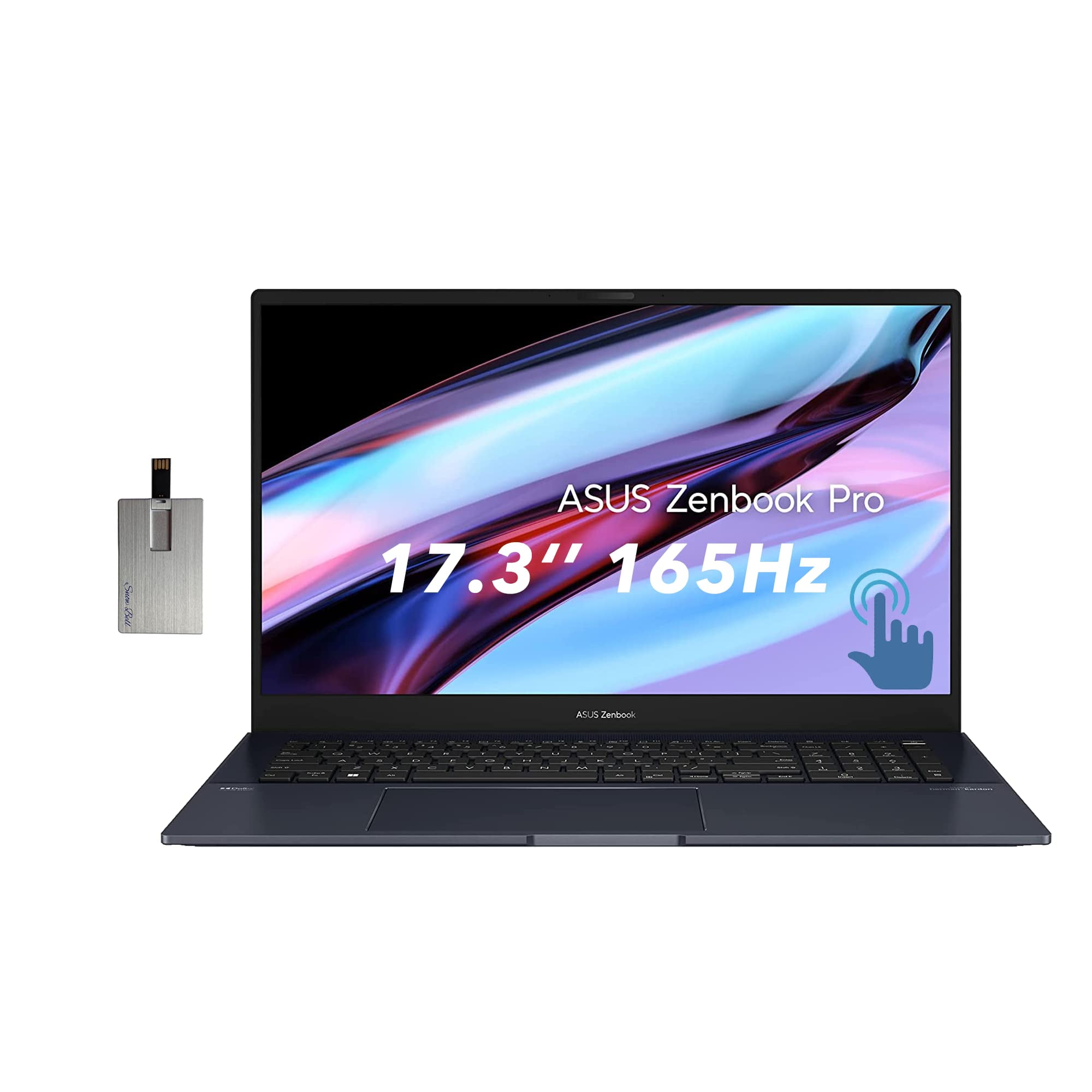 ASUS Zenbook Pro 17 17.3'' 165Hz WQHD Touchscreen Laptop, AMD Ryzen 7 ...