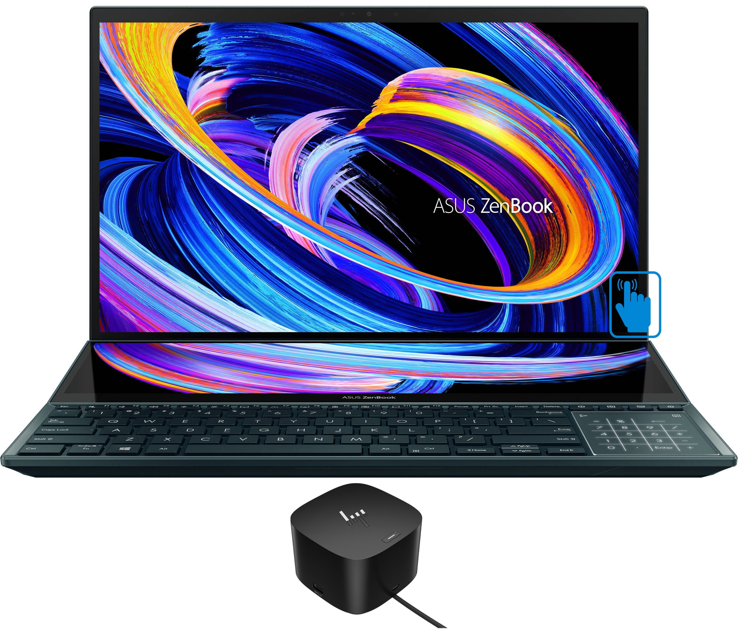 ASUS Zenbook Pro Duo 15 Home/Business Laptop (Intel i9