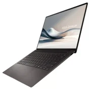 ASUS - Zenbook S 14 - 14 3K OLED Touch Laptop - Copilot+ PC - Intel Core Ultra 7 - 16GB Memory - 1TB SSD - Zumaia Gray
