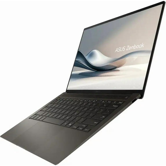 ASUS - Zenbook S 14 14" 3K OLED Touch Screen Laptop - Copilot+ PC - Intel Core Ultra 7 - 32GB RAM - 1TB SSD - Zumaia Gray