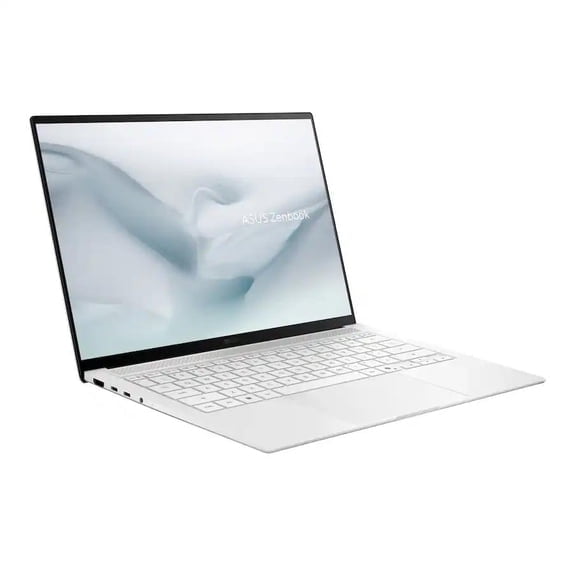 ASUS - Zenbook S14 14" OLED 3K Touchscreen - Intel Core Ultra 9 Processor 2026 - 32GB RAM - 1TB SSD - Copilot+ PC - Scandinavian White