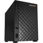 Asustor AS1202T Drivestor 2 Gen 2 ,2 Bay NAS, Quad-Core 1.7GHz CPU, 2.5GbE Port, 1GB DDR4, Three USB 3.0 Diskless