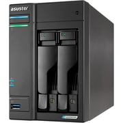 Asustor AS6702T v2 Lockerstor 2 Gen2+ 2 Bay NAS, Quad-Core 2.0GHz CPU, 2x5GbE ,4GB RAM DDR4, 4x M.2 SSD Slots Diskless