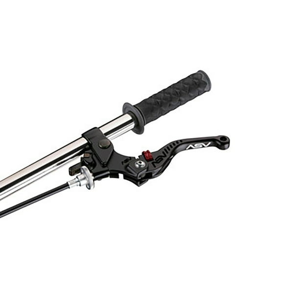 ASV C5 Sport Shorty Clutch Lever Black Compatible With Kawasaki Ninja 400 KRT (ABS) EX400 2018