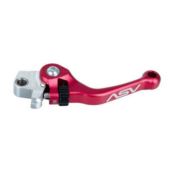 ASV C6 Series Brake Lever Red For Yamaha, Kawasaki