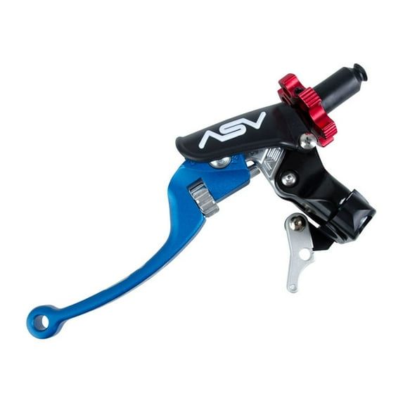 Asv C6 Series Pro Clutch Lever With Hot Start Blue