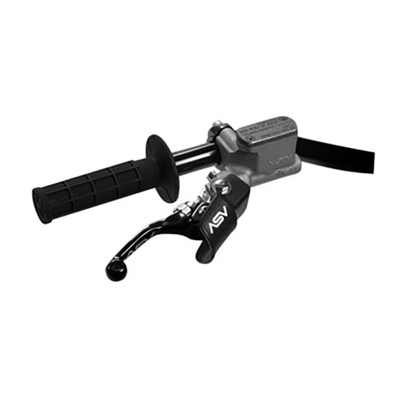 ASV F4 Series Brake Lever Black Compatible With Honda CRF230F 2019