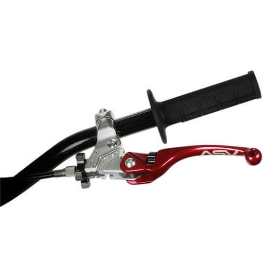 ASV F4 Series Standard Clutch Lever Red For TM, Husqvarna, KTM