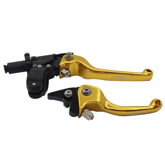 ASV Folding Brake Clutch Levers Handle Motorcycle Universal CNC Aluminium For KTM Honda Kawasaki Yamaha XR50 Dirt Bike ATV
