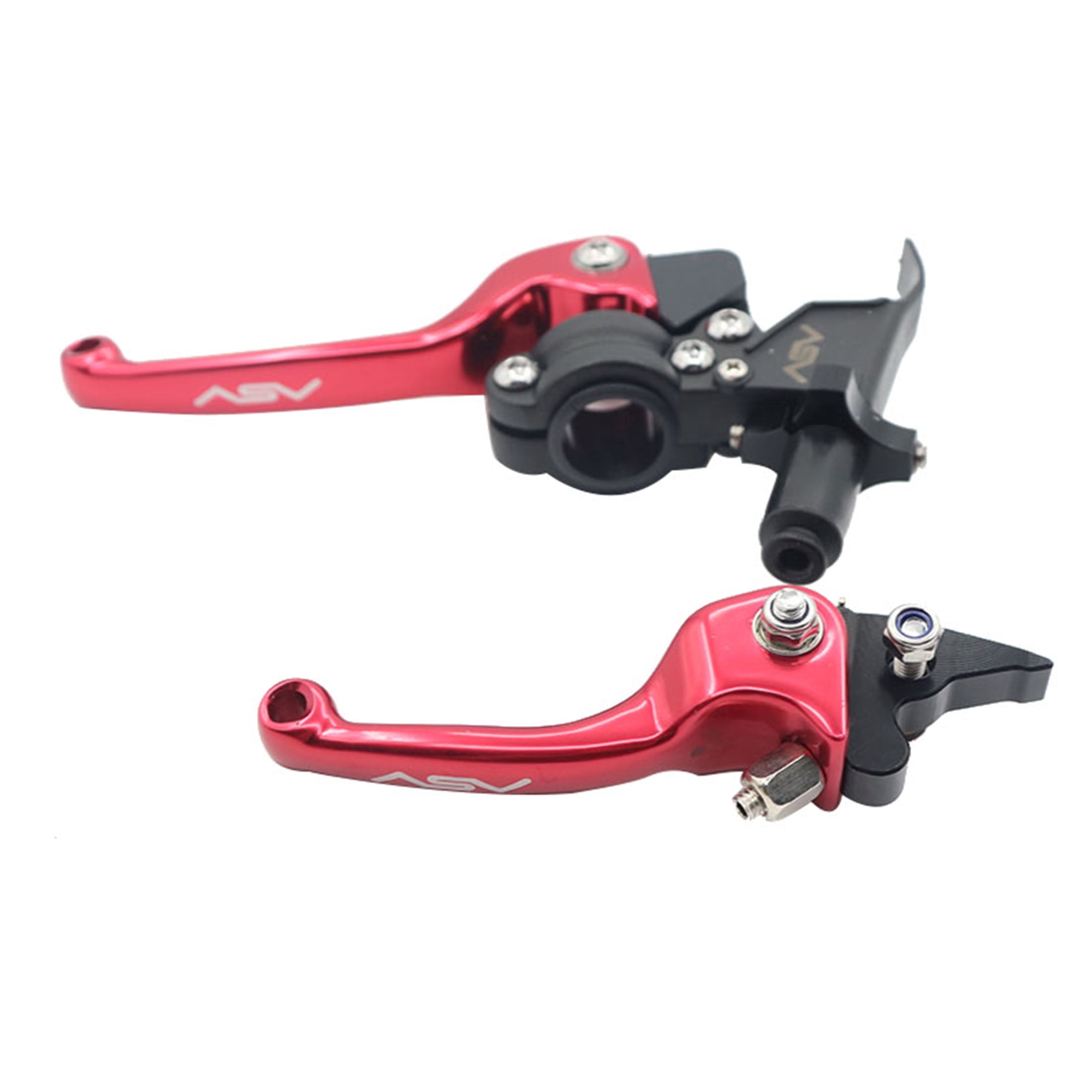 ASV Folding Brake Clutch Levers Handle Motorcycle Universal CNC ...
