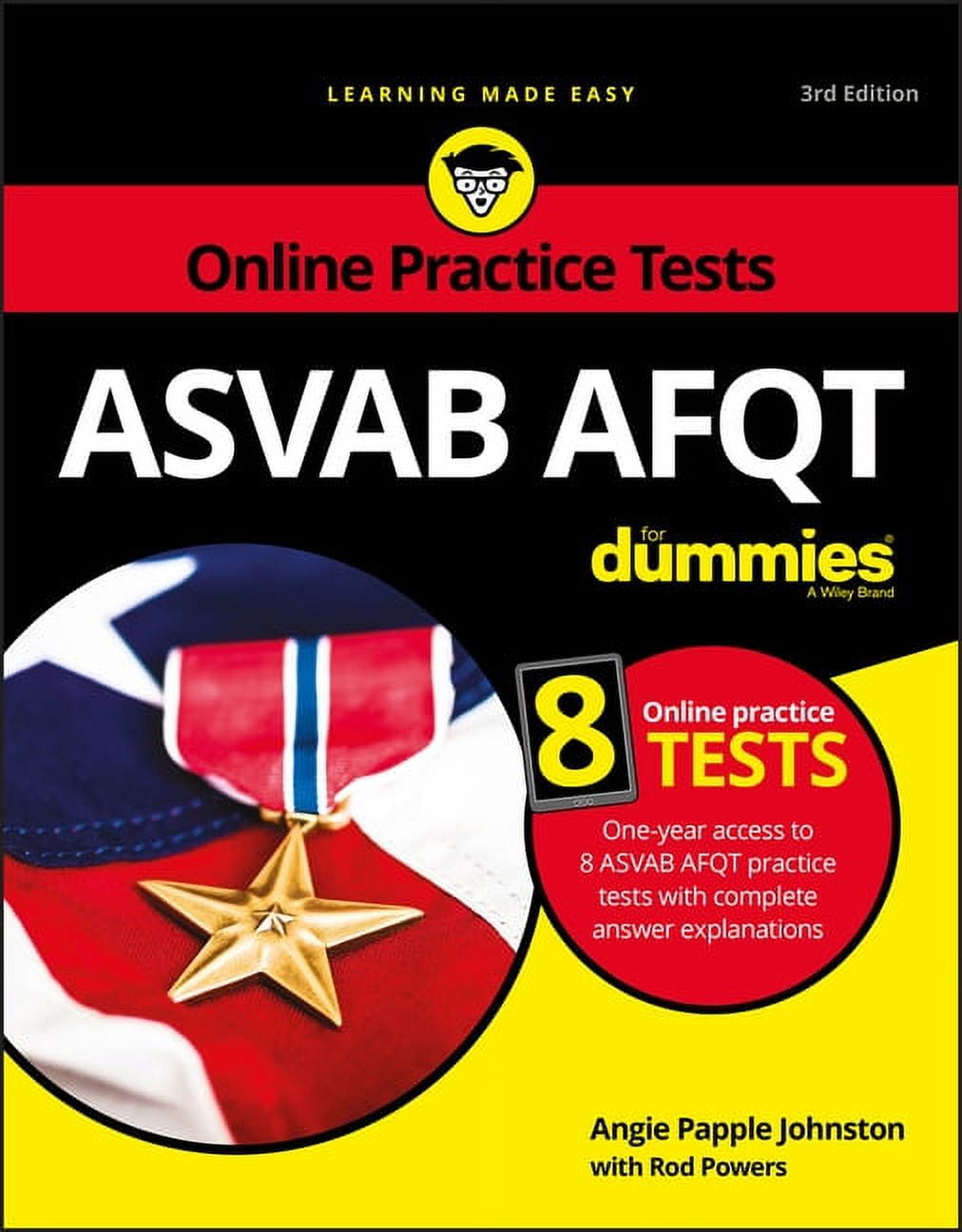 ASVAB Afqt for Dummies Book + 8 Practice Tests Online (Paperback