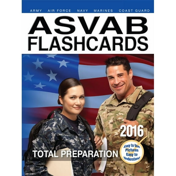 ASVAB Flashcards 2016, (Paperback)