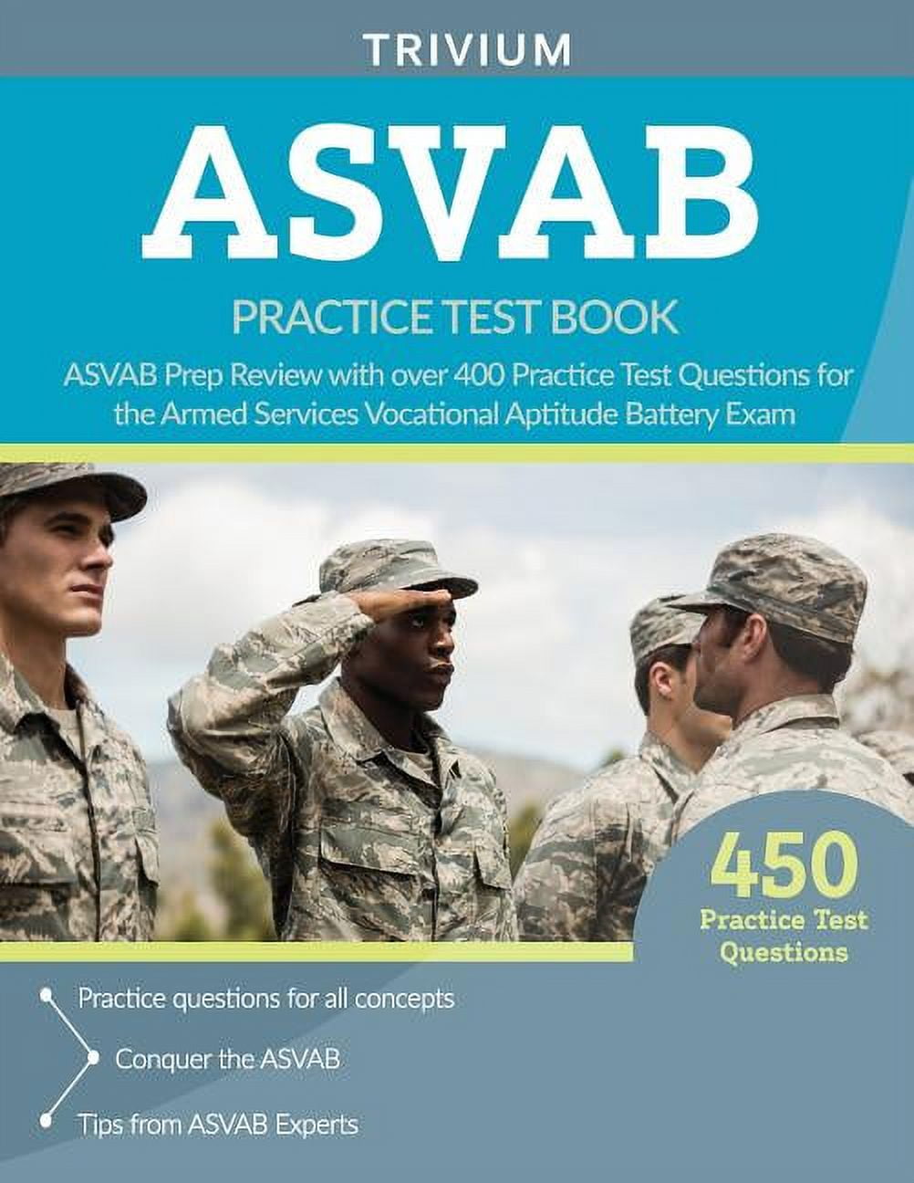 ASVAB Practice Test Book ASVAB Prep Review with Over 400 Practice