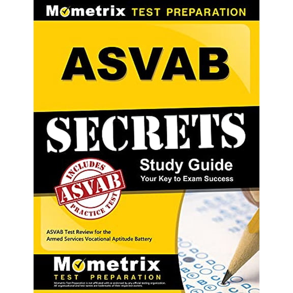 Pre-Owned ASVAB Secrets Study Guide: ASVAB Test Review for the Armed Services Vocational Aptitude Battery (Paperback) 1609712137 9781609712136