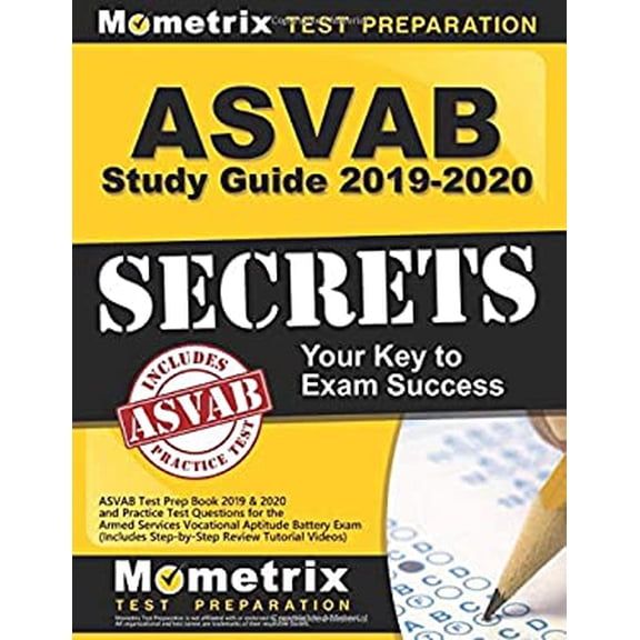 Pre-Owned ASVAB Study Guide 2019-2020 Secrets: ASVAB Test Prep Book 2019 & 2020 and Practice Test Questions for the Armed Services Vocational Aptitude Battery ... (Paperback) 1516710568 9781516710560