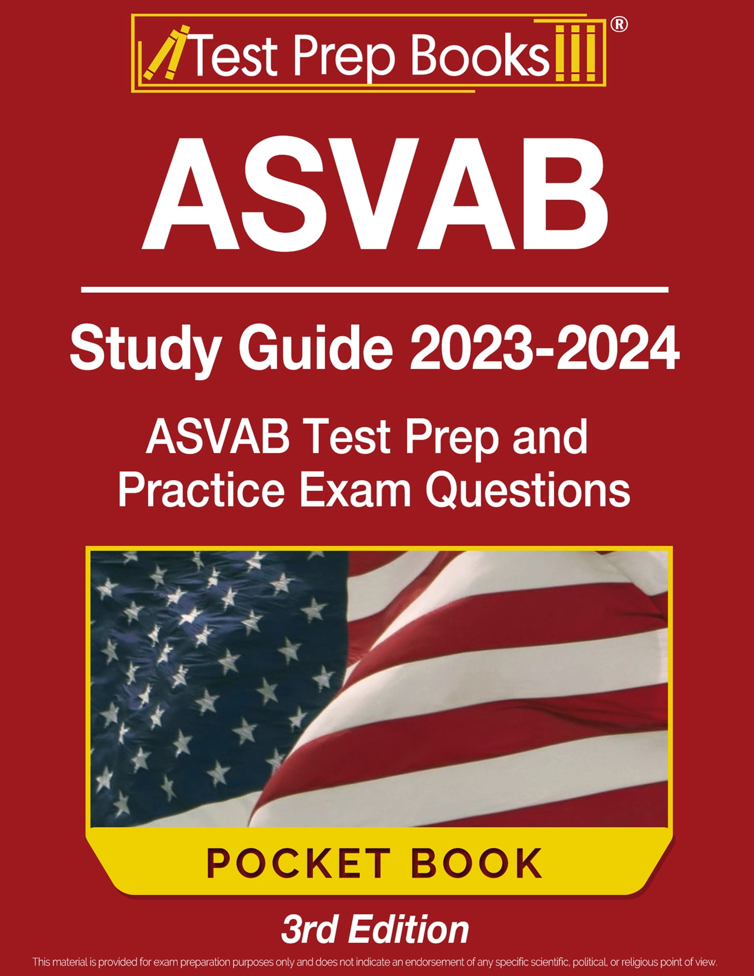 ASVAB Study Guide 20232024 Pocket Book ASVAB Test Prep and Practice