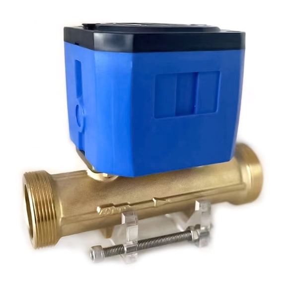 ASW-1 Ultrasonic Liquid Flow Meter Flowmeters RS485/USART Small Diameter DN15-40mm Threaded Connection Copper Pipe Smart Watermeter ,Energy-Saving