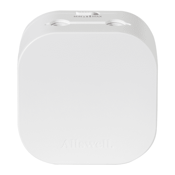 Allswell Dual Aroma Accent Fragrance Dispenser with Oils, White, Calm & Glow