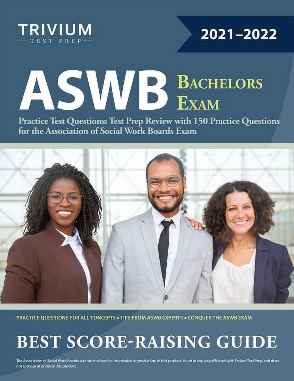 ASWB Bachelors Exam Practice Test Questions Test Prep Review with 150