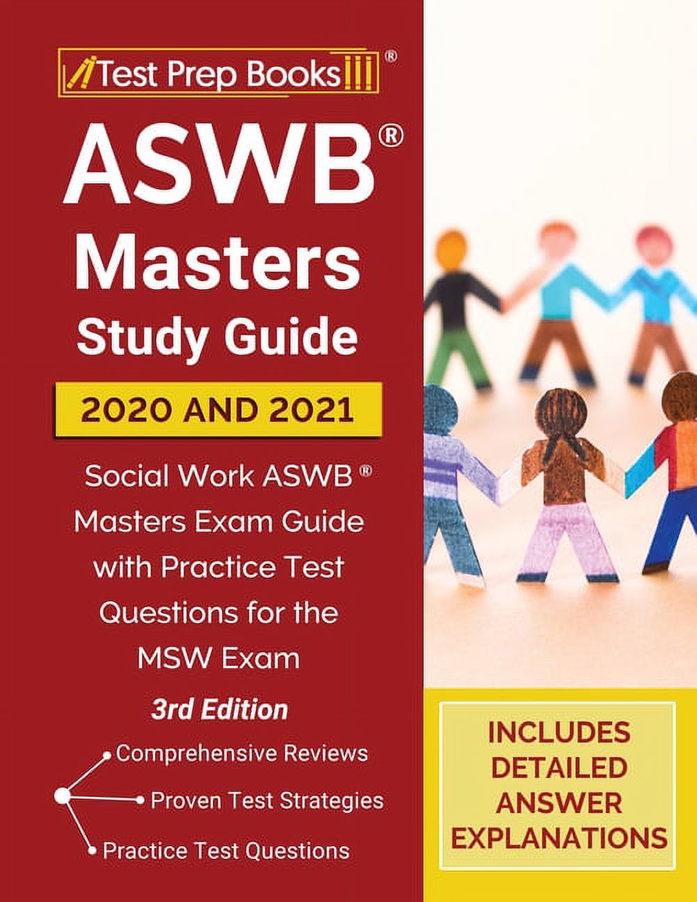 Guía de Estudio ASWB Masters 2020 y 2021 de Segunda Mano: Guía para el Examen ASWB Masters de Trabajo Social con Preguntas de Práctica para el Examen MSW, (Tapa Blanda)