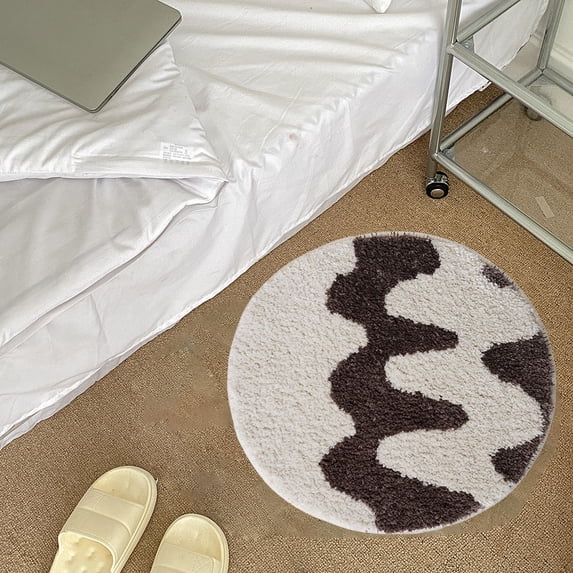 ASXITE Bath Mats for Bathroom Floor,Bathroom Rugs Sets,Decoration Cushion Plush Rugs Room Small Carpet Super Absorbent Quick Dry Modern Home Decor