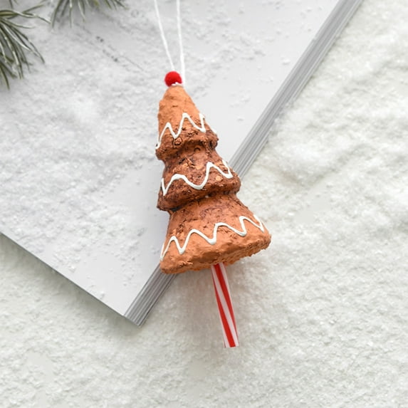 ASXITE Christmas Decorations Indoor,Christmas Home Decorations,Christmas Decorations Cookies Gingerbread Man Christmas Pendant Cute Doll Christmas Tree Decoration Small Pendant