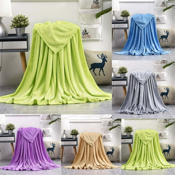 ASXITE Summer Blankets,Coolings Blankets for Hot Sleepers,Super Soft Warm Warm Fleece Blanket Throw Rug Sofa Bedding