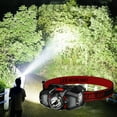 thumbnail image 1 of ASXITE Travel Flashlight, Flashlights and Lanterns, Induction Headlamp Long Battery Lifestrong Lightrechargeableultra-Bright Led Outdoor Fishing Lamp Head-Mounted Miner'S Lamp Flashlight, 1 of 5