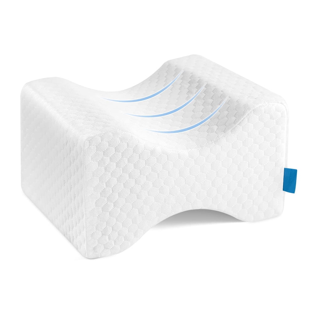 ASYTTY Orthopedic Knee Pillow and Leg Pillow for Sleeping Memory Foam