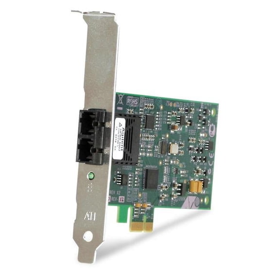 AT-2711FX Fast Ethernet Fiber Network Interface Card - PCI Express - 1 x ST 100Base-FX - 100Mbps Fast Ethernet - Fiber