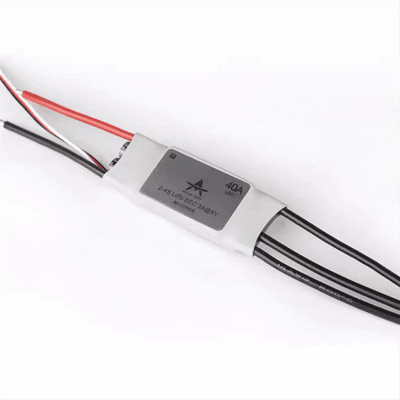 AT 40A 4S ESC Electronic Speed Controller 2-4S LiPo BEC 5V 3A Brushless ESC for RC FPV Drone
