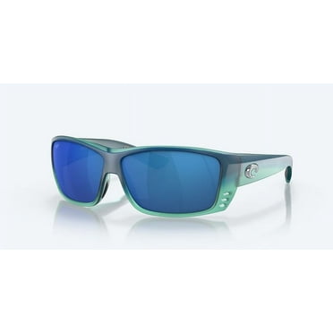 AT 73 OBMP Cat Cay Fishing and Watersports Rectangular Sunglasses for Men Women, 61MM