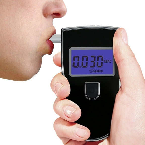 AT-818 Portable Handheld Digital Display Breathalyzer Tester