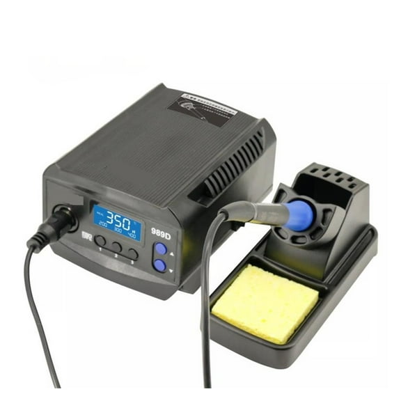 AT-989D Lead Free ESD Digital Soldering Station 65W Constant Temperature Electric 900M-T Soldering Iron ,Complete Set