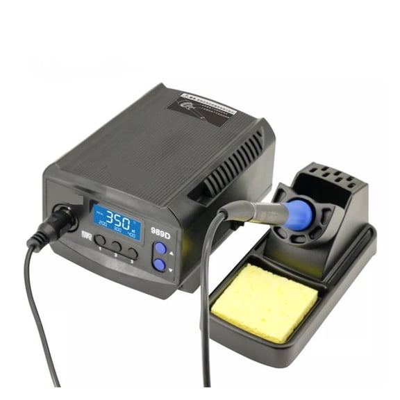 AT-989D Lead Free ESD Digital Soldering Station 65W Constant Temperature Electric 900M-T Soldering Iron ,Precision Control