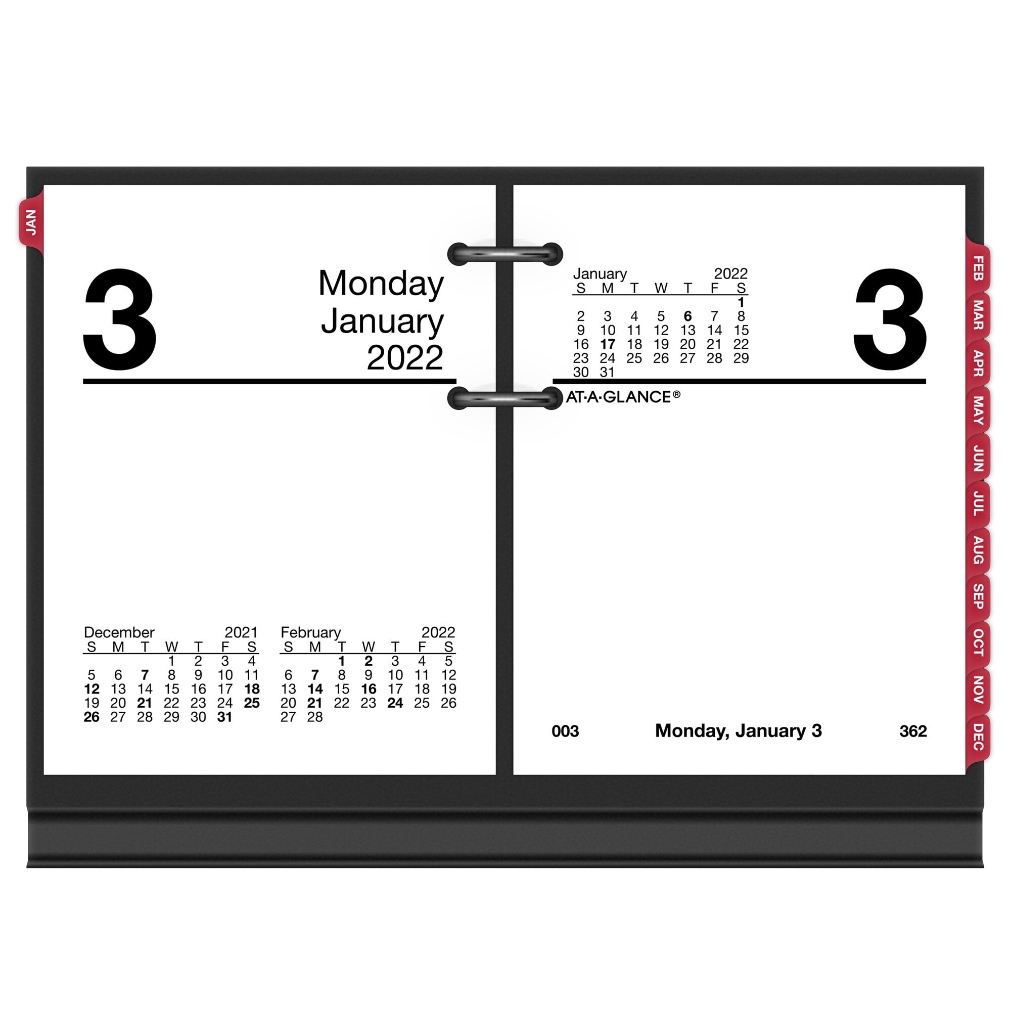 at-a-glance-2022-3-75-x-3-daily-calendar-refill-compact-white-black-e919-50-22-walmart