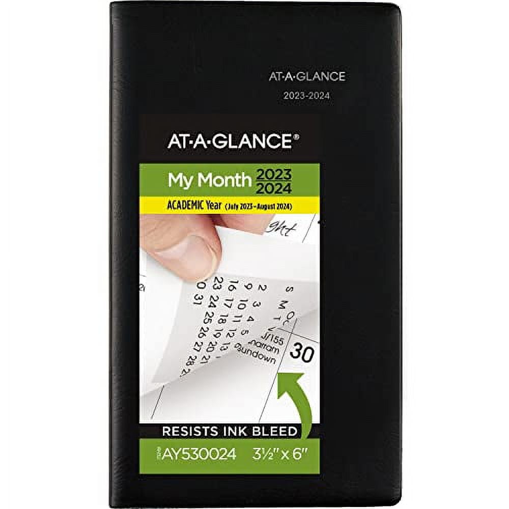 ATAGLANCE 20232024 Academic Pocket Calendar, Monthly Planner, 31/2