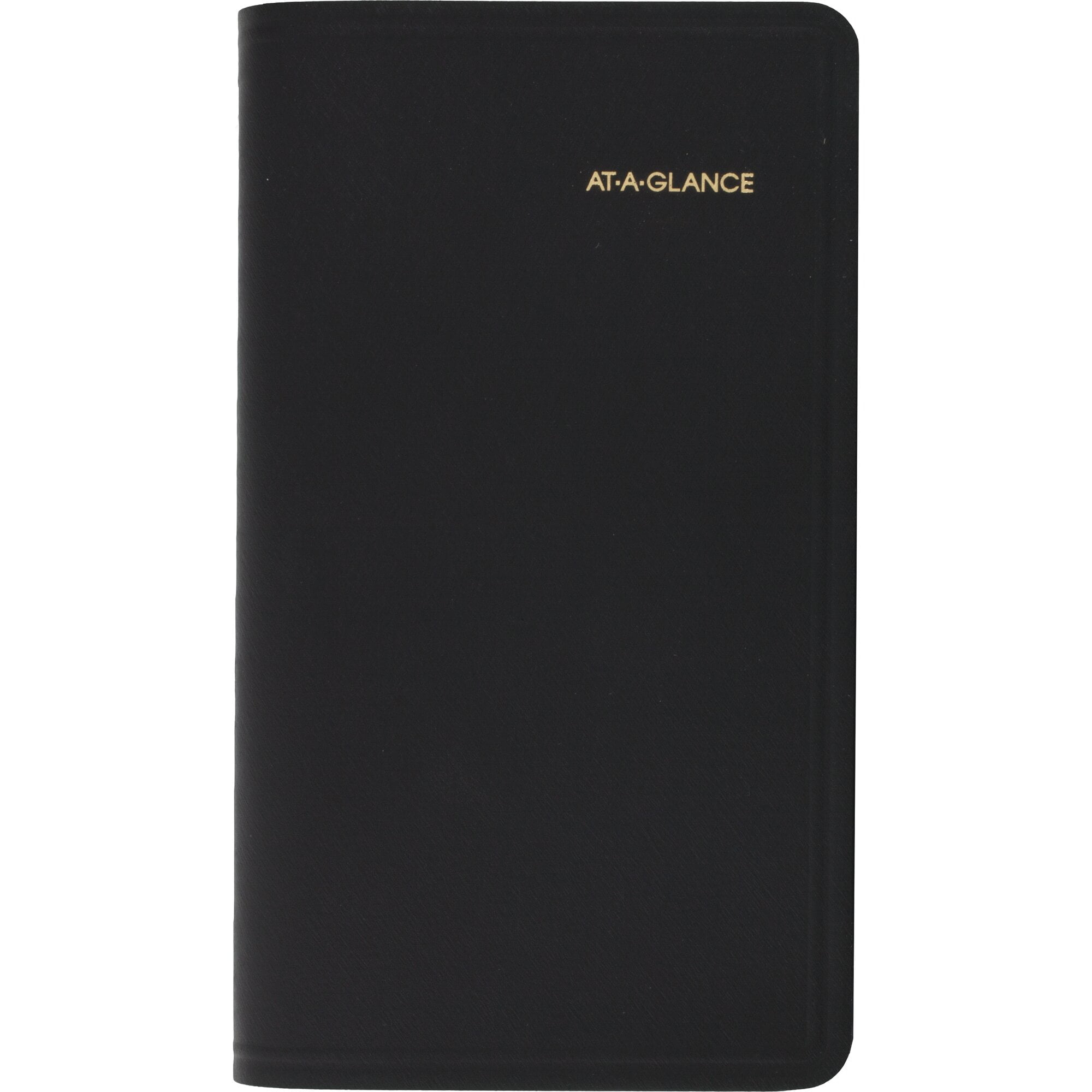 ATAGLANCE 2023 Monthly Planner Black Pocket 3 12 x 6 Monthly