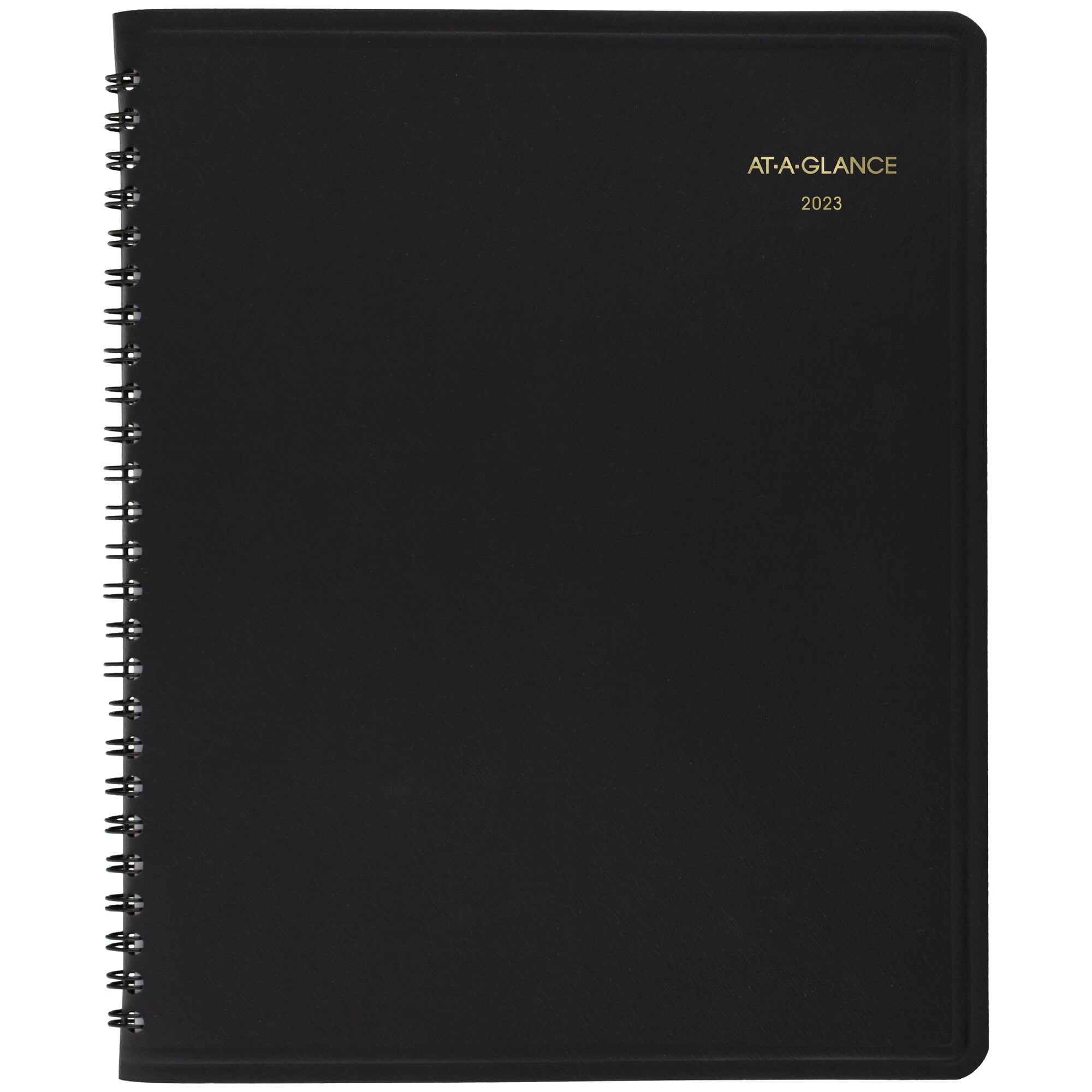 At a glance 2023 ry monthly planner black large 8 x 10 walmart
