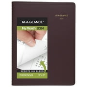 AT-A-GLANCE 2024 Monthly Planner Winestone Large 9 x 11 - Monthly Planners