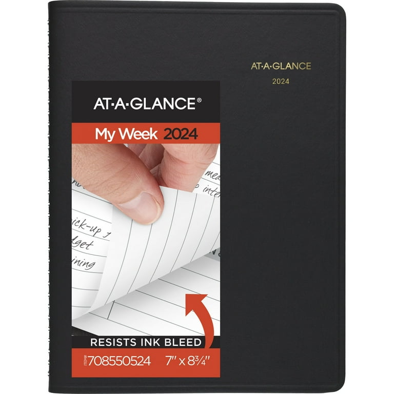 Weekly Planner 2024, A6, A5 Weekly Planner Pages 2024, Agenda 2024