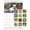 thumbnail image 1 of AT-A-GLANCE 2024 Puppies Monthly Wall Calendar Large 15 12 x 22 34 - Wall, 1 of 7