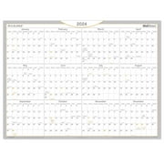 AT-A-GLANCE 2024 WallMates Self-Adhesive Dry-Erase Yearly Calendar Large 24 x 18